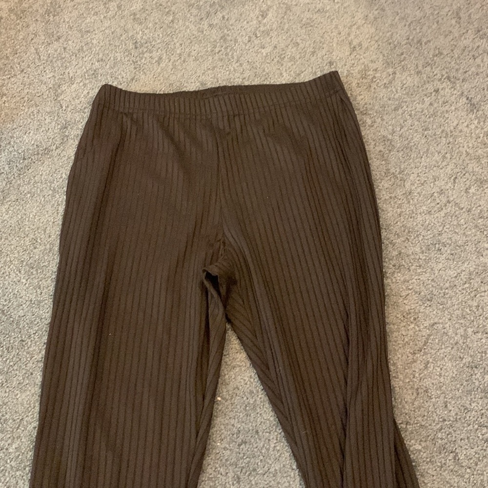 Flare black striped pants from ASOS - Picture 2 of 3